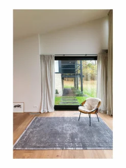 Matot|Louis de Poortere Fading World Medallion Stone -matto 9148 GREY/BROWN