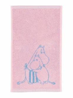 Kylpyhuonetekstiilit|Moomin Arabia Family Time -pyyhe 30 x 50 cm MULTI-COLOUR
