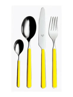 Aterimet & Tarjoiluvälineet|Mepra Fantasia aterinsetti 24 osaa YELLOW