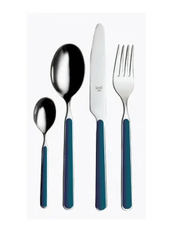 Aterimet & Tarjoiluvälineet|Mepra Fantasia aterinsetti 24 osaa PETROLEUM