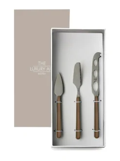 Keittiötarvikkeet|Mepra Fantasia juustoveitsisetti, 3 osaa BLACK