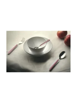 Aterimet & Tarjoiluvälineet|Mepra Fantasia lasten aterinsetti, 4 osaa PINK