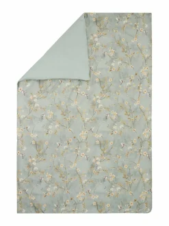 Liinavaatteet|Villa Stockmann Fantasia-pussilakana AQUA GREEN COMBO