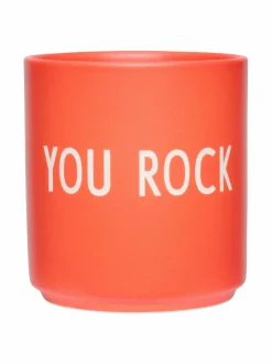 Mukit & Kupit & Asetit|Design Letters Favourite Cups -posliinikuppi 250 ml RED