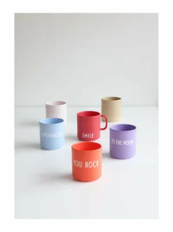 Mukit & Kupit & Asetit|Design Letters Favourite-posliinikuppi 250 ml RED