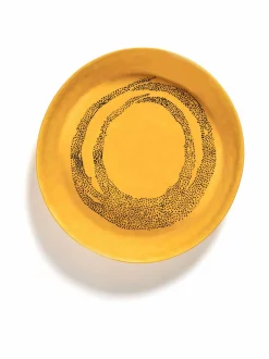 Tarjoiluastiat|Serax Feast Swirl Dots -tarjoilulautanen ⌀ 30 cm MULTICO