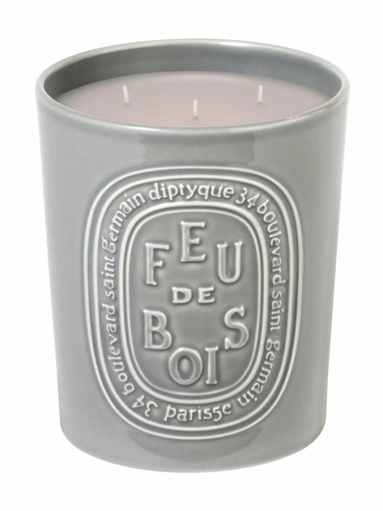 Huonetuoksut & Tuoksukynttilät|Diptyque Feu de Bois -tuoksukynttilä 600 g GREY