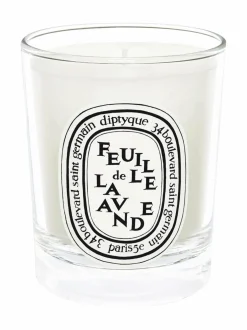 Huonetuoksut & Tuoksukynttilät|Diptyque Feuille de Lavande -tuoksukynttilä 70 g WHITE