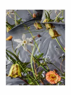 Liinavaatteet|Essenza Ficaria-pussilakanasetti 150 x 210 / 50 x 60 cm 142 GREY