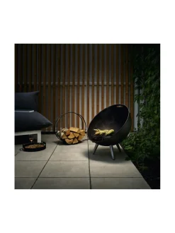 Grillit & Grillitarvikkeet|Eva Solo Outdoor FireGlobe polttopuuteline MUSTA