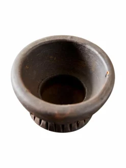 Kynttilät & Lyhdyt|Muubs Fire-tuikkukynttilänjalat 2 kpl BROWN/BLCK