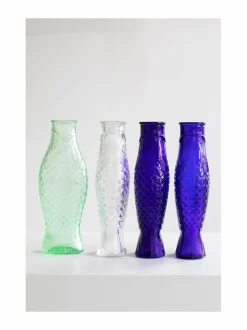 Tarjoiluastiat|Serax Fish & Fish -lasipullo 1 l BLUE