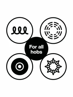 Keitto- & Paistoastiat|Fiskars Hard Face -kattila 3,5 l BLACK