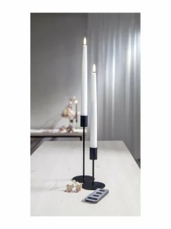 Jouluvalot|Star Trading Flamme Flow LED -kynttilä 2,1 x 2,1 x 28,5 cm VALKOINEN