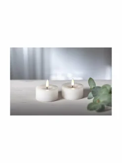 Jouluvalot|Star Trading Flamme Flow LED -kynttilä 7 x 7 x 5,5 cm VALKOINEN