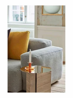 Kynttilät & Lyhdyt|HAY Flare-kynttilänjalka 11 x 7.5 cm AMBER