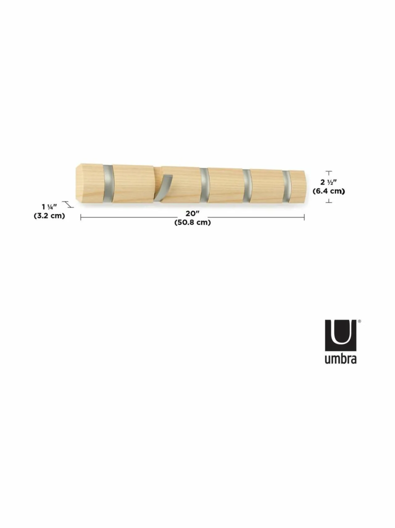 Naulakot & Koukut|Umbra Flip 5 -naulakko 50 cm NATURAL