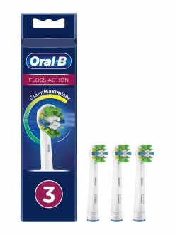Hampaidenhoito|Oral-B FlossAction CleanMaximiser -vaihtoharjat 3-pack WHITE