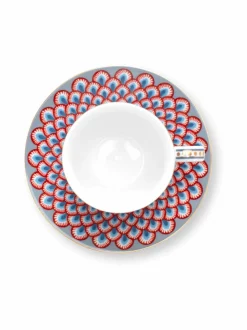 Mukit & Kupit & Asetit|PIP Studio Flower Festival -espressosetti BLUE