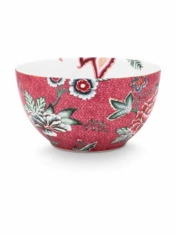 Lautaset & Kulhot|PIP Studio Flower Festival -kulho DARK PINK