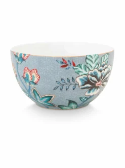 Lautaset & Kulhot|PIP Studio Flower Festival -kulho 12 cm BLUE