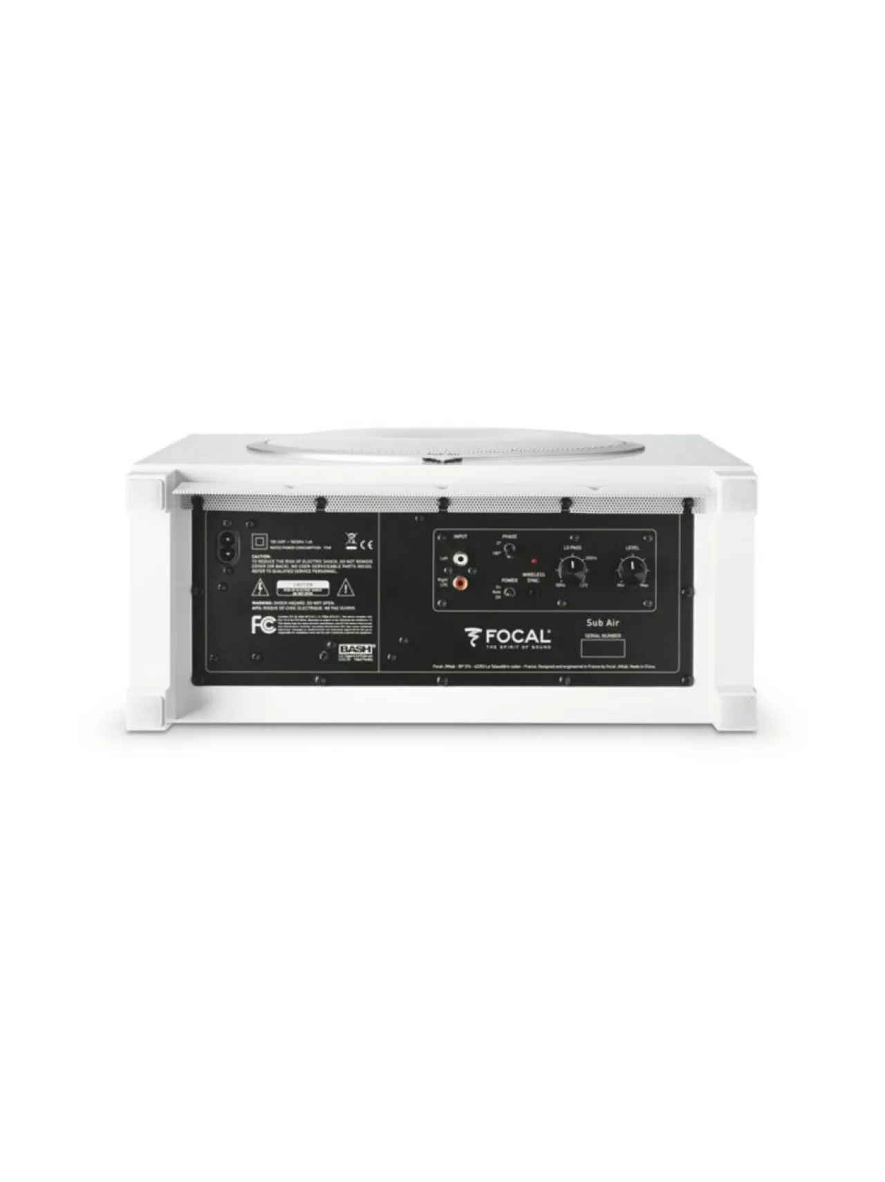 Audio|Focal Sub Air langaton subwoofer, valkoinen