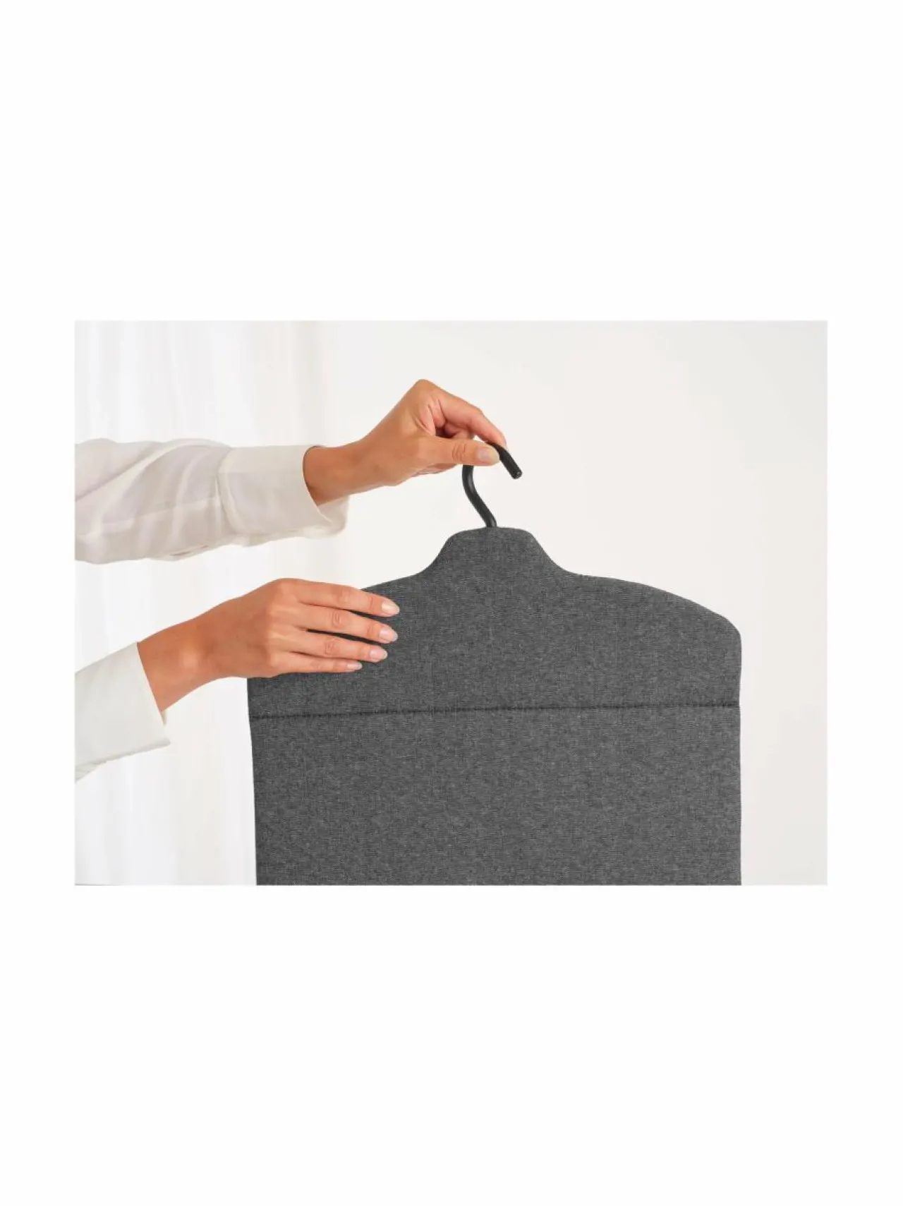 Pyykkihuolto|Brabantia Foldable Steam Board -taitettava höyrytyslauta PEPPER BLACK