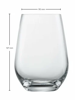 Lasit|Schott Zwiesel Forté Multipurpose Tumbler -lasi 557 ml, 4 kpl CLEAR