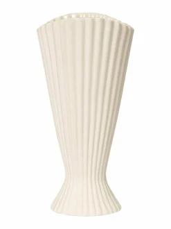 Koriste-Esineet|Ferm Living Fountain- keraaminen maljakko OFF-WHITE