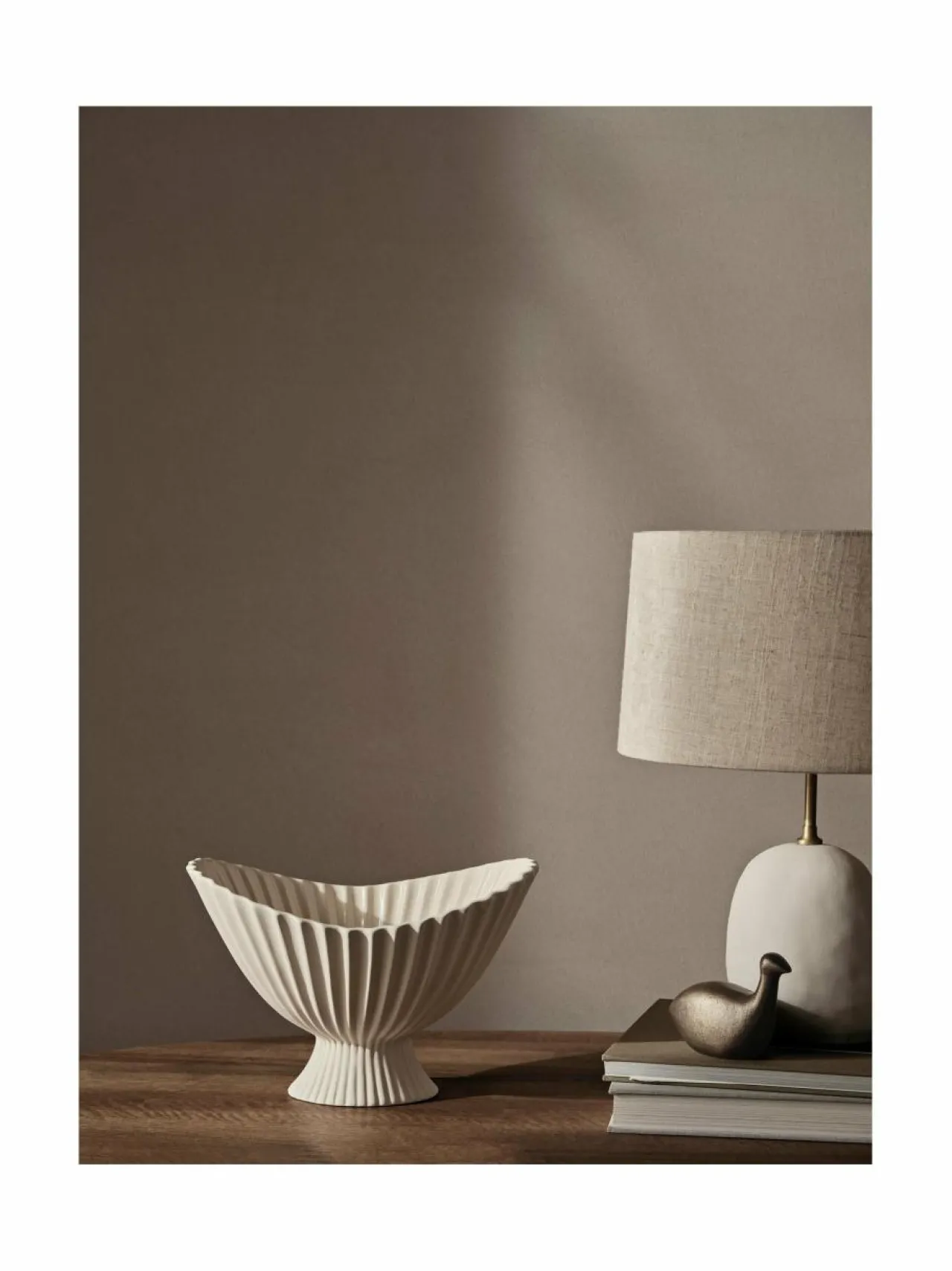 Koriste-Esineet|Ferm Living Fountain-kulho OFF-WHITE