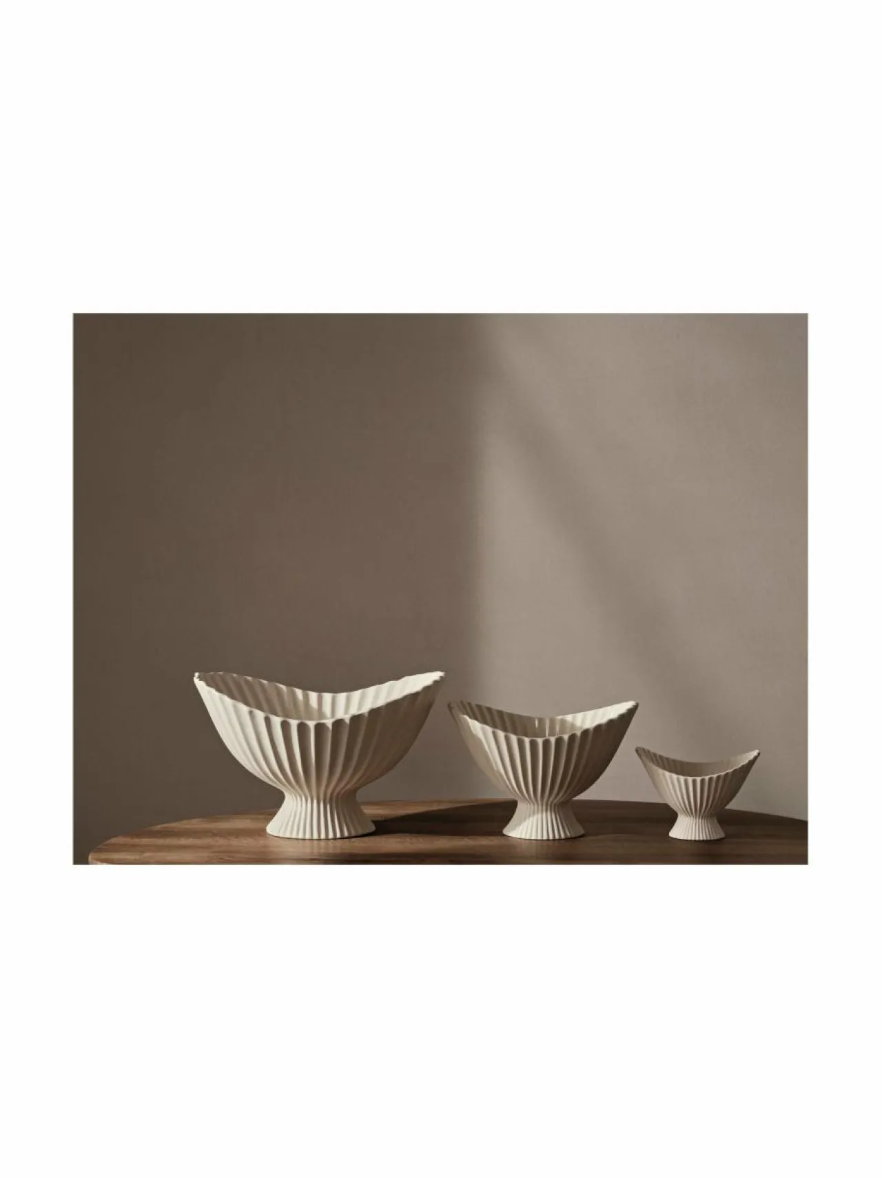 Koriste-Esineet|Ferm Living Fountain-kulho OFF-WHITE