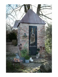 Puutarhavalaisimet & Lyhdyt|Wikholm Form Franka-tulipesä 33 x 63 x 62 cm RUST