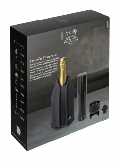 Baari- & Viinitarvikkeet|Peugeot Fresh'n Preserve -lahjapakkaus BLACK