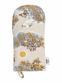 Keittiö- & Kattaustekstiilit|Moomin Arabia Friends Forever-uunikinnas MULTI-COLOUR