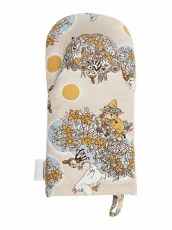 Keittiö- & Kattaustekstiilit|Moomin Arabia Friends Forever-uunikinnas MULTI-COLOUR