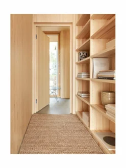 Matot|Roots living Fringe Hemp -käytävämatto NATURAL