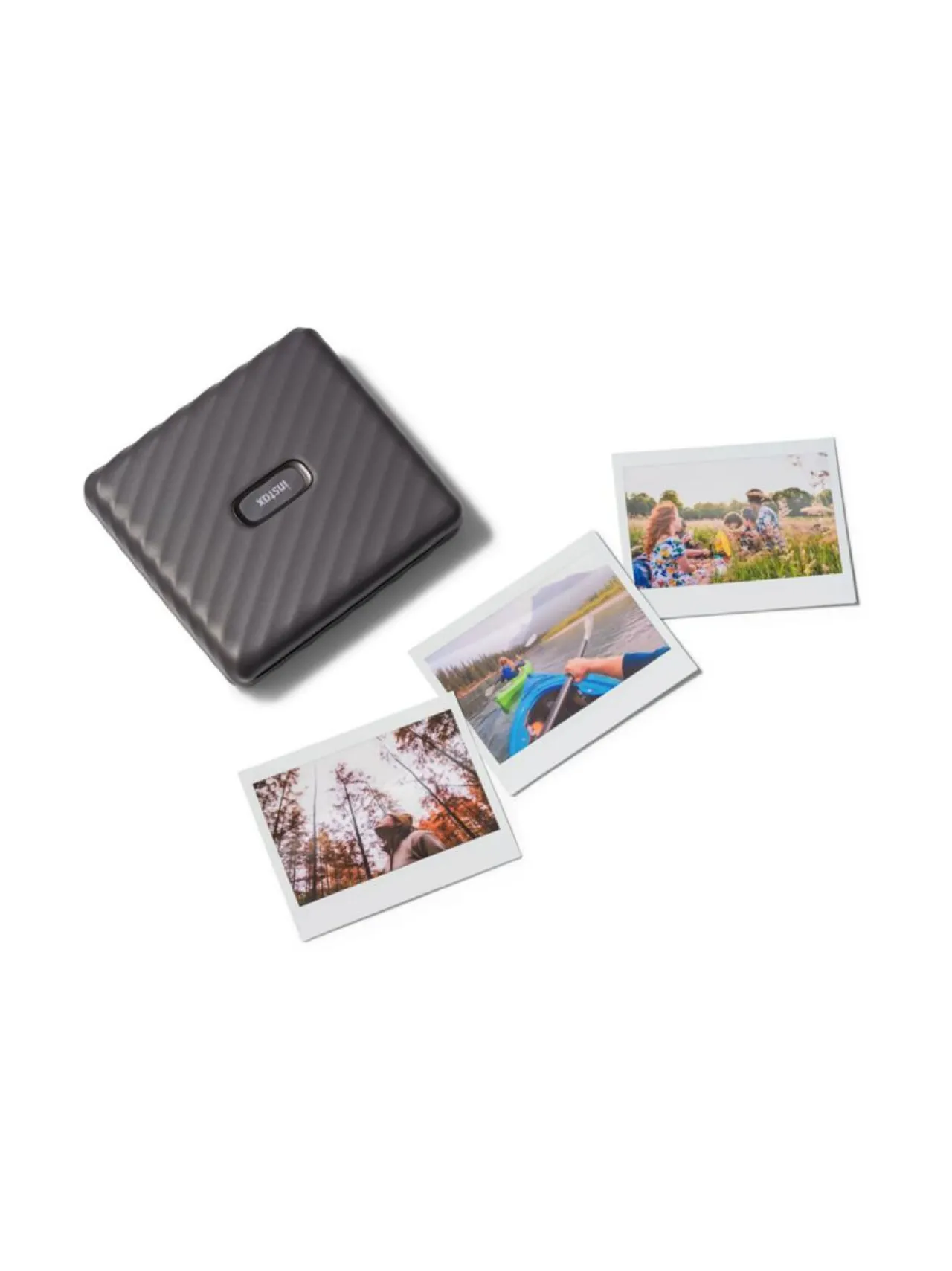 Kamerat|Fujifilm Instax Link Wide -tulostin älypuhelimille - Harmaa