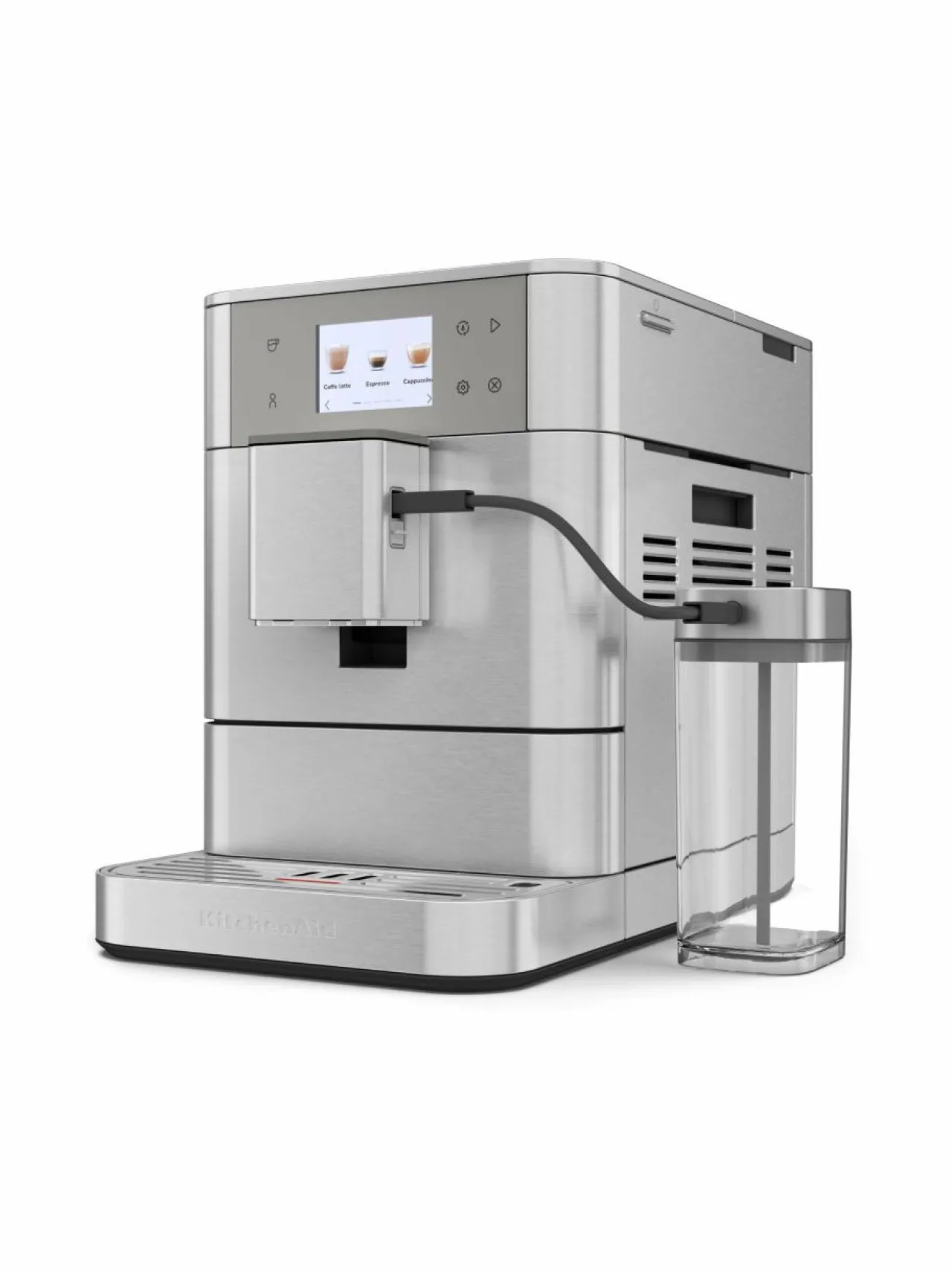 Kahvin- & Vedenkeittimet|KitchenAid Full Auto Espresso KF7 -täysautomaattinen espressokone STAINLESS STEEL