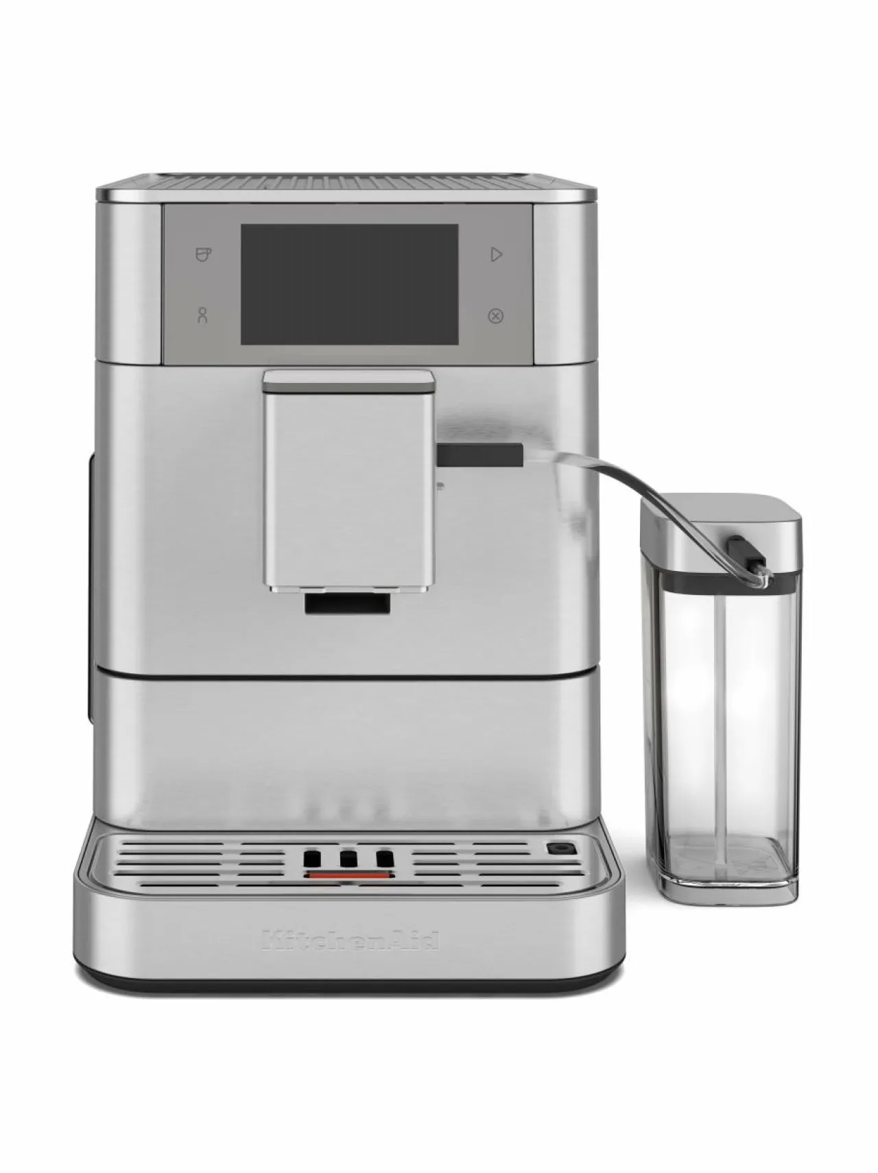 Kahvin- & Vedenkeittimet|KitchenAid Full Auto Espresso KF8 -täysautomaattinen espressokone STAINLESS STEEL