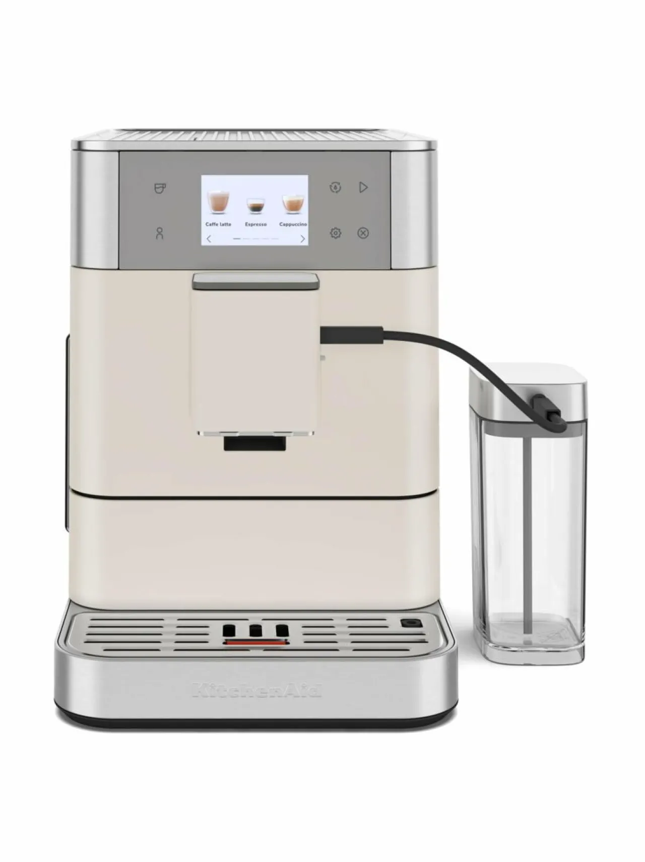 Kahvin- & Vedenkeittimet|KitchenAid Full Auto Espresso KF7 -täysautomaattinen espressokone PORCELAIN WHITE