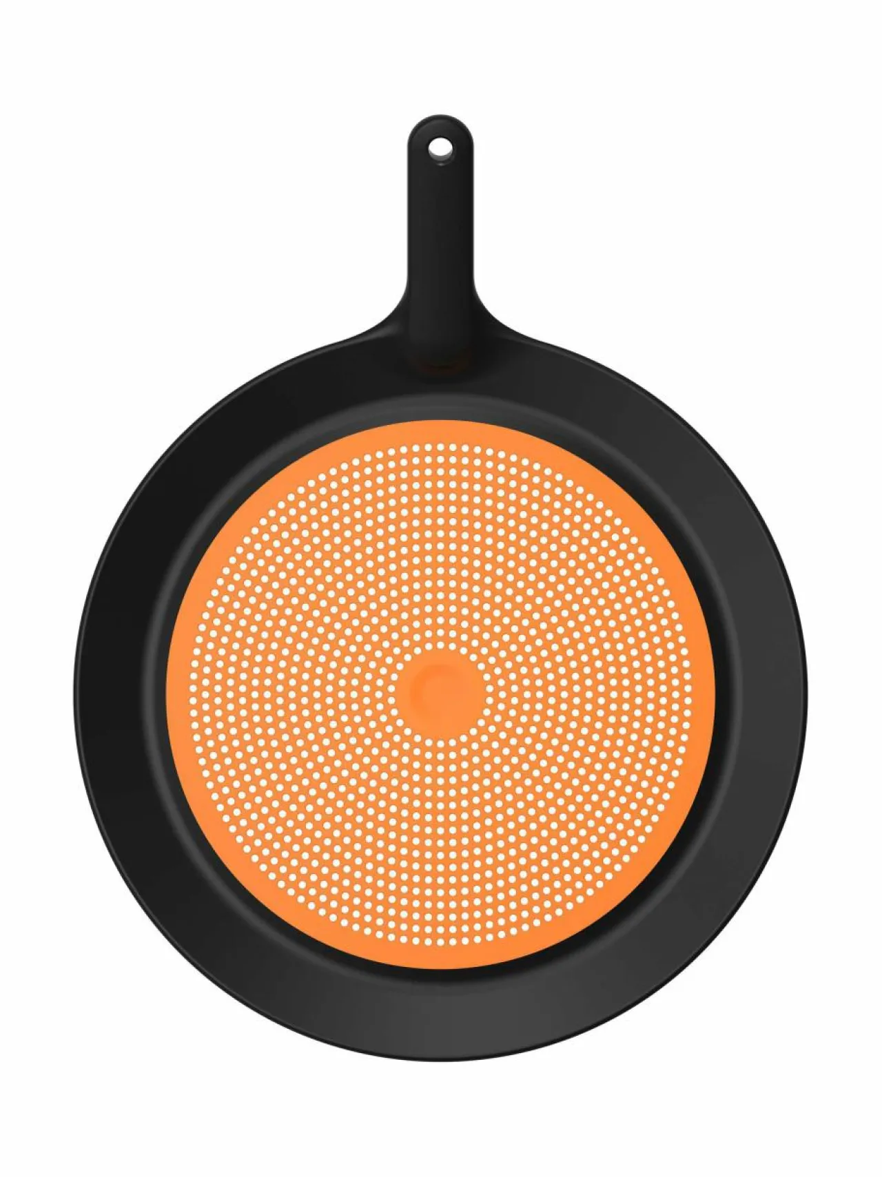 Keittiötarvikkeet|Fiskars Functional Form -roiskesuoja BLACK/ORANGE