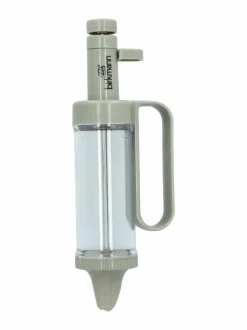 Leivonta|Birkmann Garnier- kakkupursotin + 6 suutinta GREY