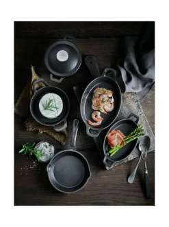 Keitto- & Paistoastiat|Pillivuyt Garonne-valurautapannu 16 cm BLACK