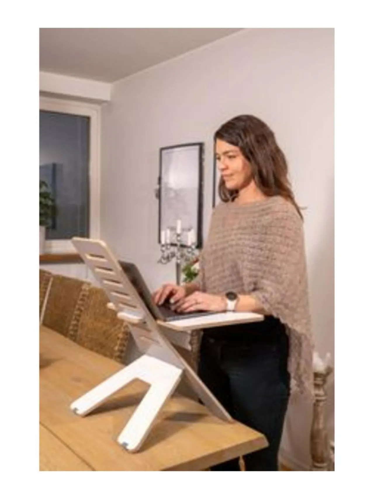 Työpöydät|ErgoFinland GetUpDesk light VALKOINEN/HARMAA