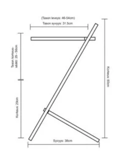 Työpöydät|ErgoFinland GetUpDesk light VALKOINEN/HARMAA