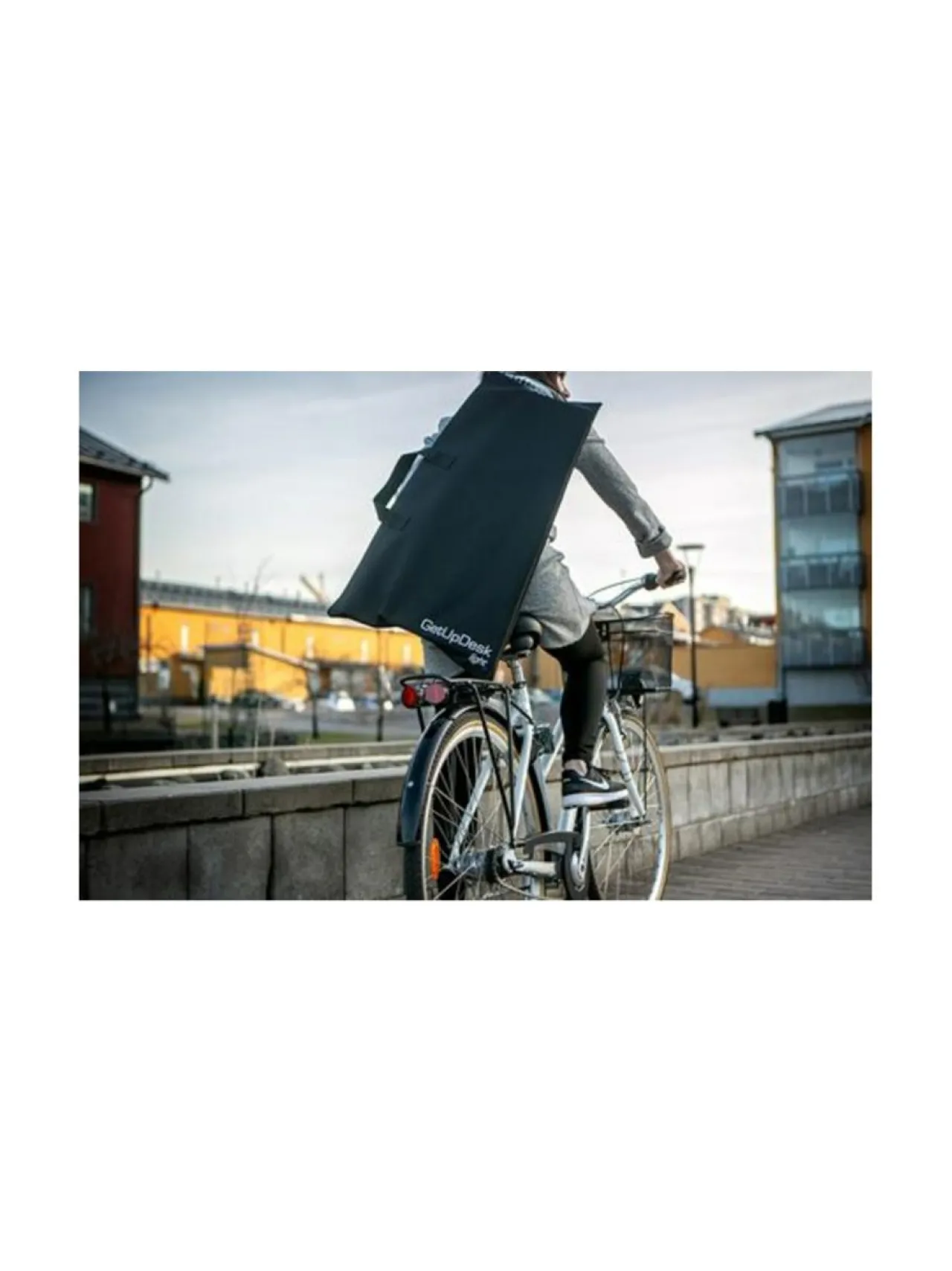 Työpöydät|ErgoFinland GetUpDesk light kantokassi MUSTA