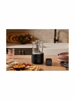 Vatkaimet & Sekoittimet|KitchenAid Go- johdoton miniteholeikkuri akulla BLACK MATTE