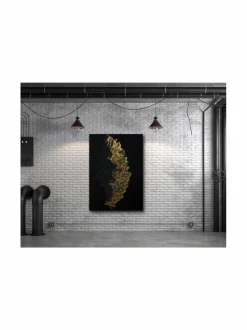 Taulut & Julisteet|Annika Salmi Art Golden Mist 100x150cm canvas taulu