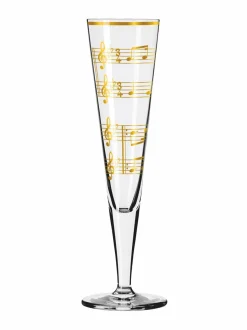 Lasit|Ritzenhoff Goldnacht Heart and Music -samppanjalasi 205 ML MULTICO