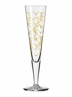 Lasit|Ritzenhoff Goldnacht Heart and Music -samppanjalasi 205 ML MULTICO